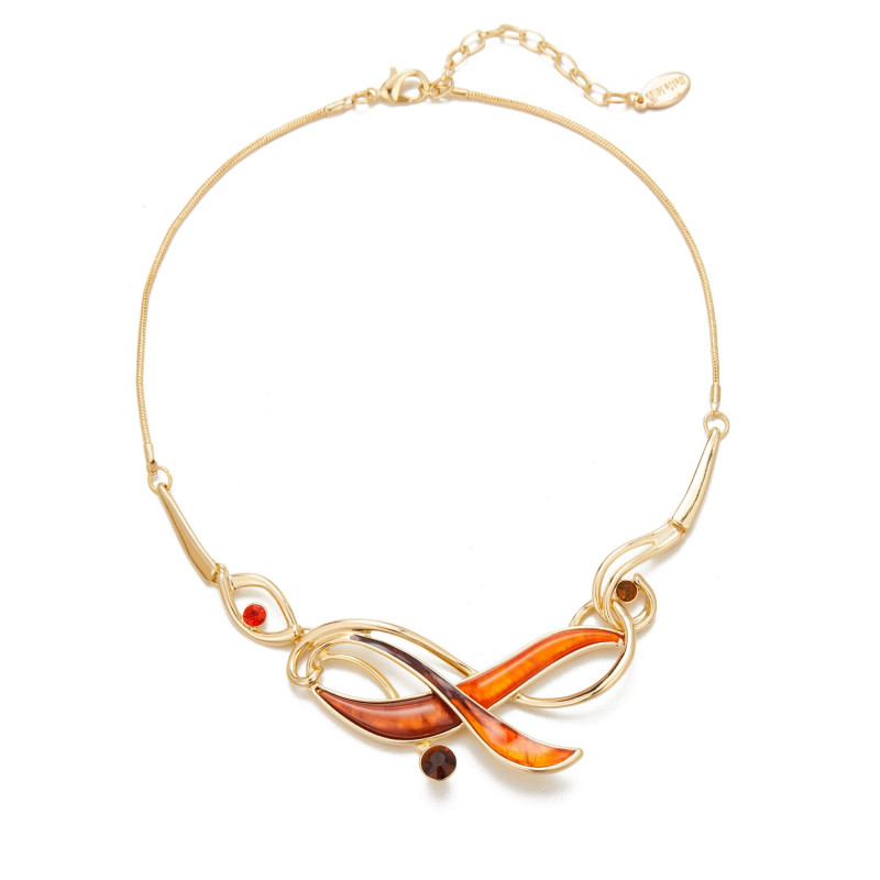 Dahaba - Collier orange