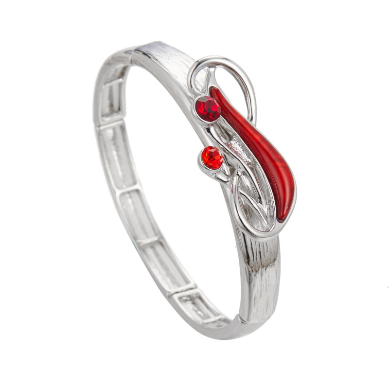Dahaba - Bracelet élastique rouge