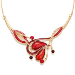 Danitza - Collier rouge