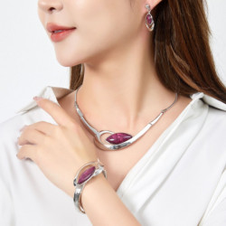 Docia - Collier rouge