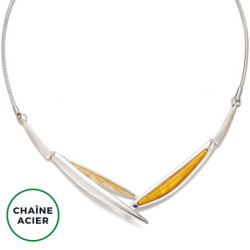 Dorine - Collier jaune