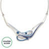 Dauphine - Collier bleu