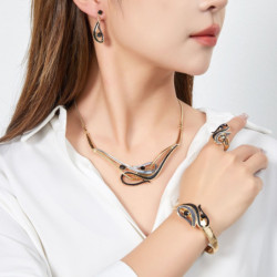 Dauphine - Collier bicolore