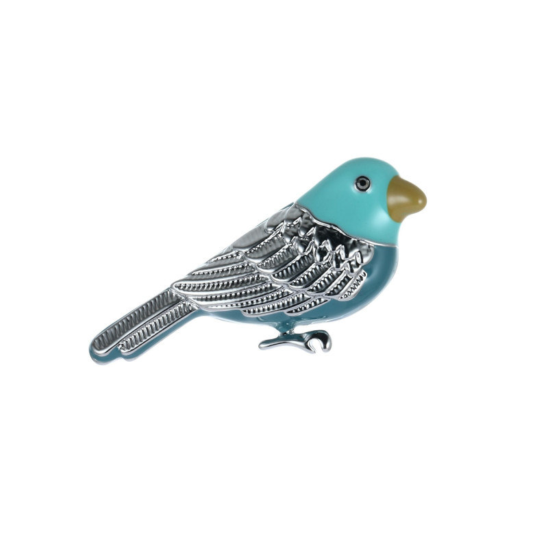 Parisa - Broche aimantée bleue