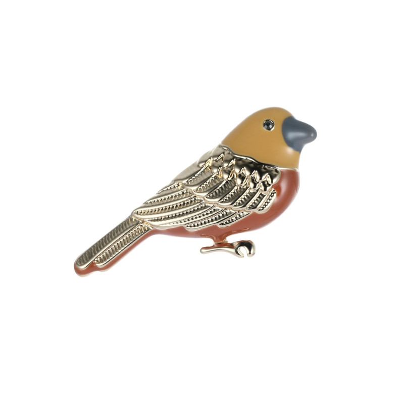 Parisa - Broche aimantée orange