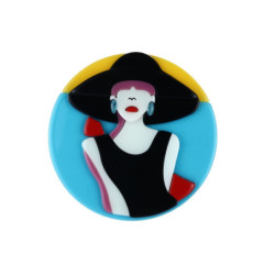 Patricie - Broche épingle
