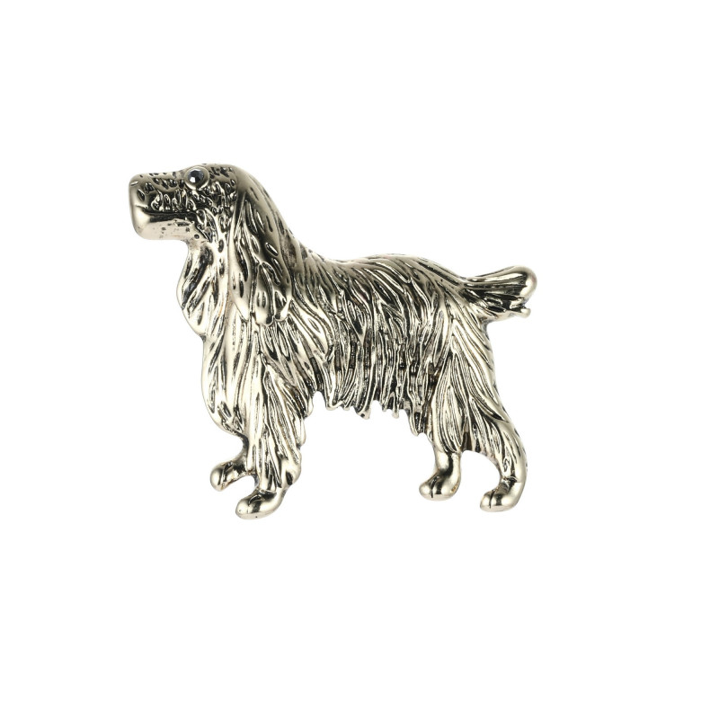 Perrette - Broche aimantée dorée