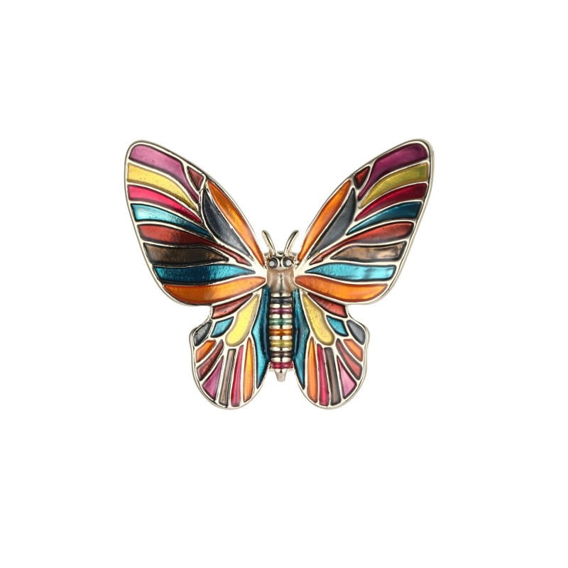 Petronel - Broche aimantée multicolore