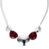 Hectorine - Collier rouge