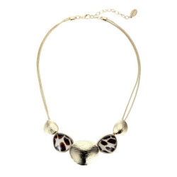 Hectorine - Collier léopard