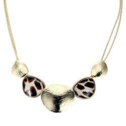Hectorine - Collier léopard