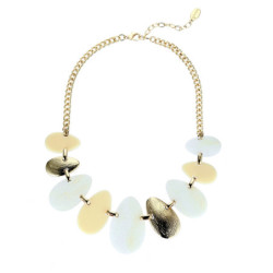 Touras - Collier beige