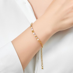 Vieno - Bracelet acier violet