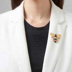 Pervenche - Broche aimantée