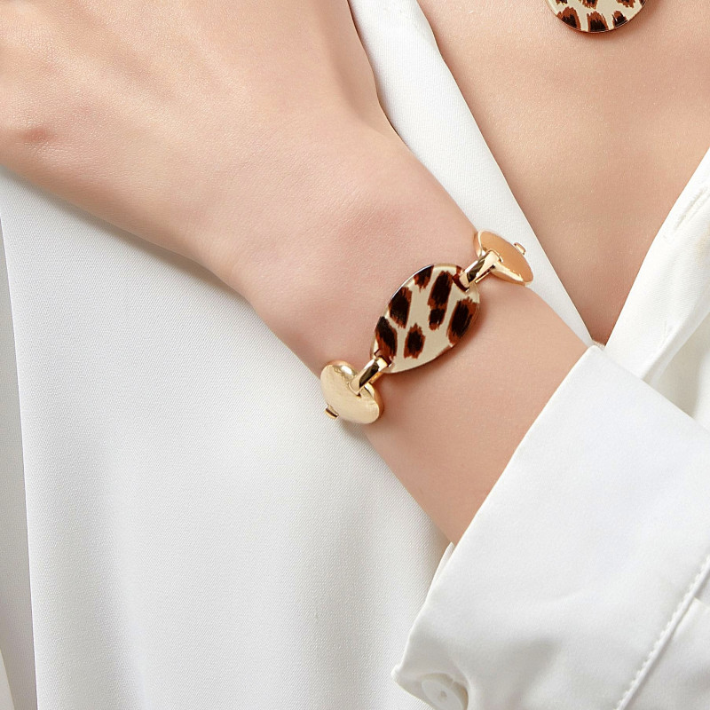 Touras - Bracelet léopard