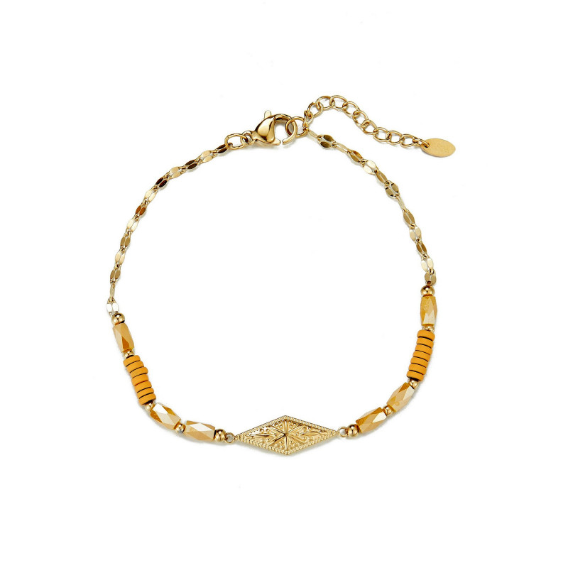 Ulinda - Bracelet jaune