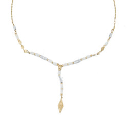 Ulinda - Collier blanc