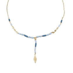 Ulinda - Collier bleu