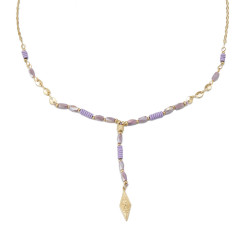 Ulinda - Collier violet