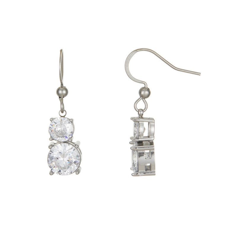 Ullalena - Boucle d'oreille blanche