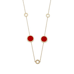 Ullamay - Sautoir rouge