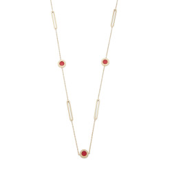 Ullami - Sautoir rouge