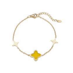 Ullamia - Bracelet jaune