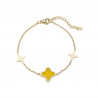 Ullamia - Bracelet jaune