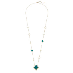 Ullamia - Sautoir vert