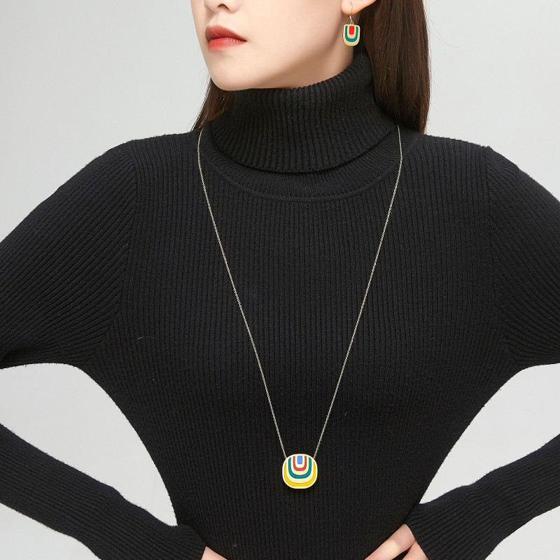 Ullevi - Sautoir multicolore