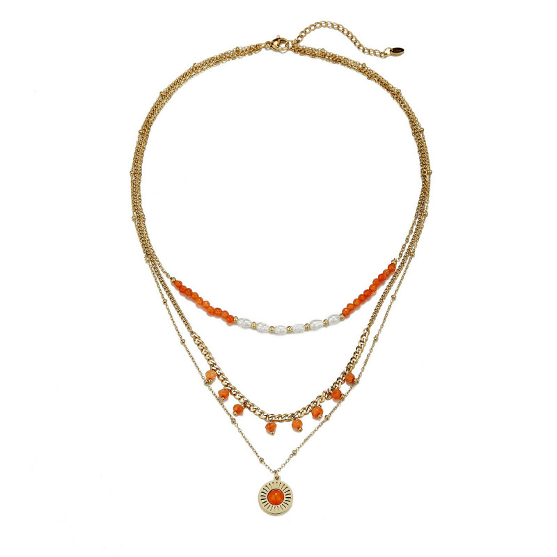 Umeno - Collier orange