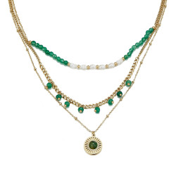 Umeno - Collier vert