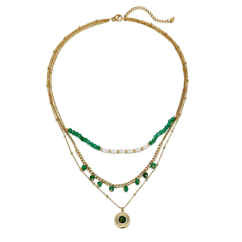 Umeno - Collier vert
