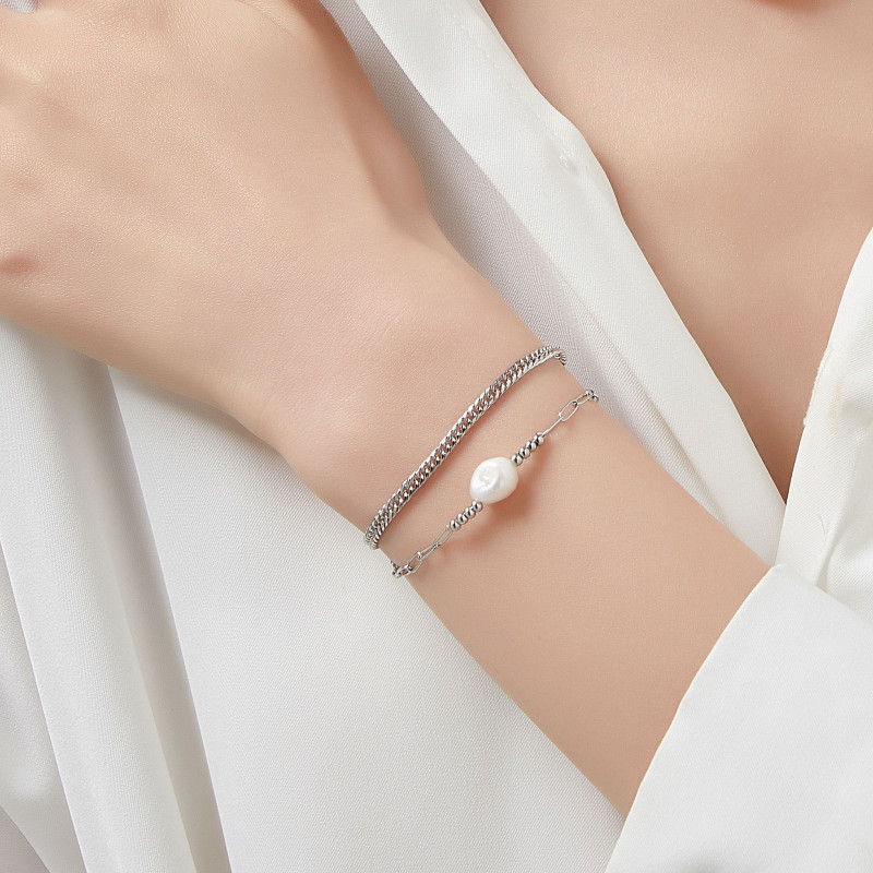 Urbi - Bracelet argenté