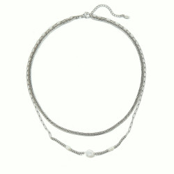 Urbi - Collier argenté