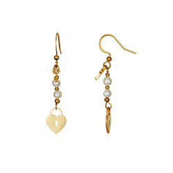 Urmila - Boucle d'oreille dorée