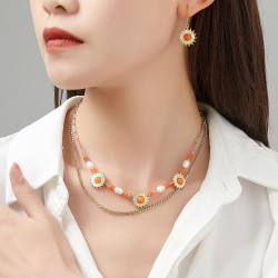 Ursela - Collier orange