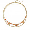 Ursela - Collier orange