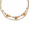 Ursela - Collier orange