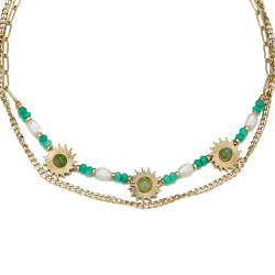 Ursela - Collier vert