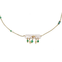 Ursula - Collier rose