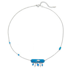 Ursula - Collier bleu