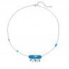 Ursula - Collier bleu