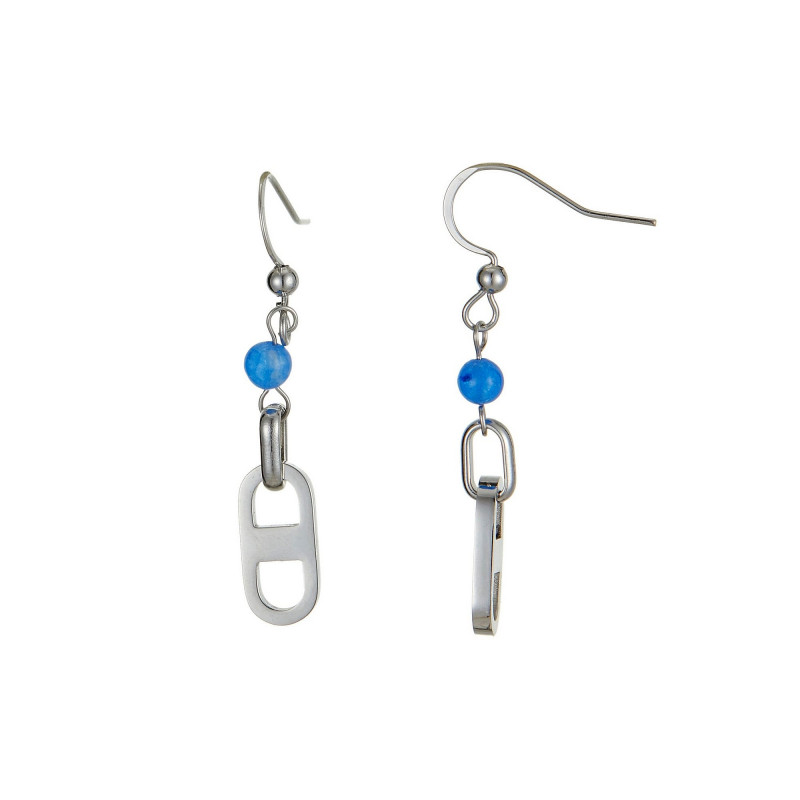 Ursulina - Boucle d'oreille bleue