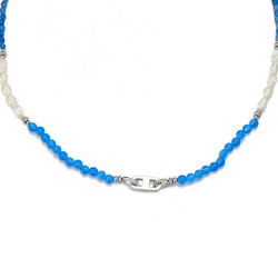 Ursulina - Collier bleu