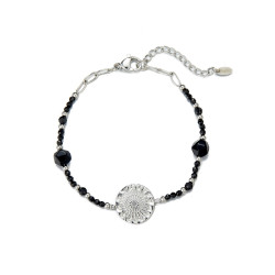 Usoa - Bracelet noire