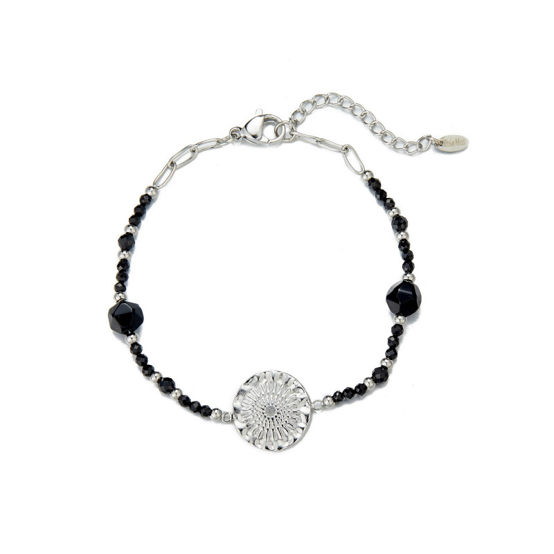 Usoa - Bracelet noire
