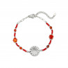 Usoa - Bracelet rouge