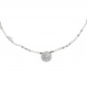 Usoa - Collier blanc