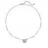 Usoa - Collier blanc